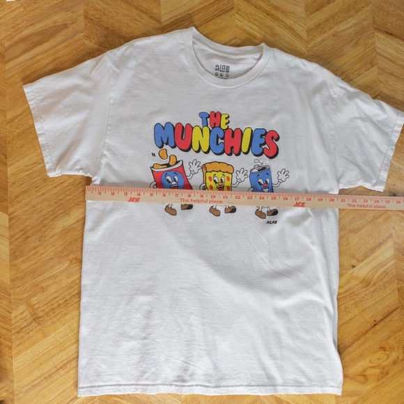 A Lab Mens Graphic Shirt Large Munchies Humor Funny - Picture 11 of 13